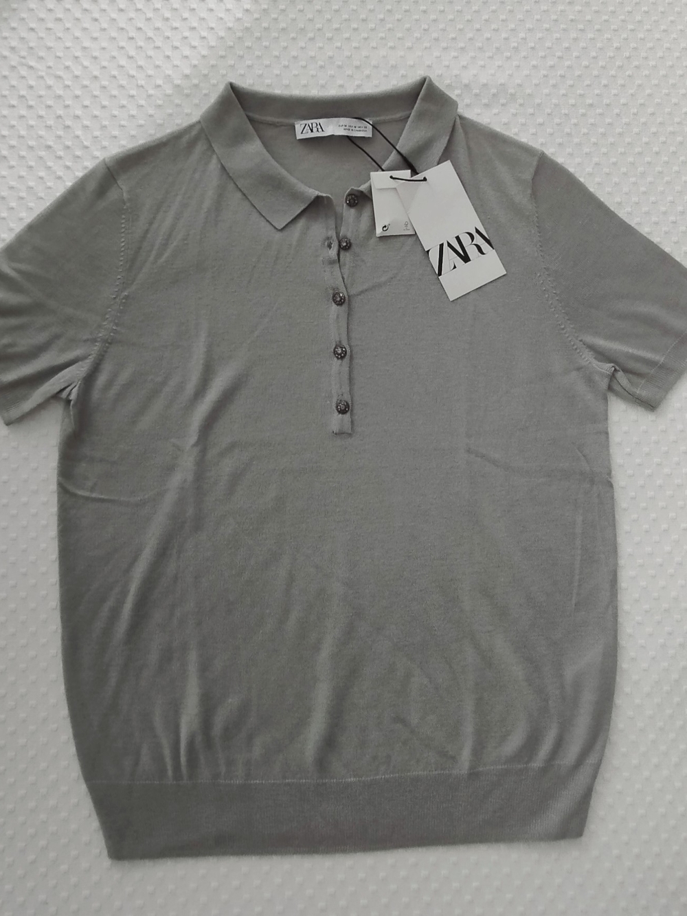 NWT Zara Woman Polo Shirt